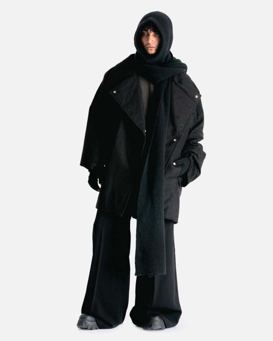  릭 오웬스 머플러/스카프 롱 스카프 블랙 - RICK OWENS