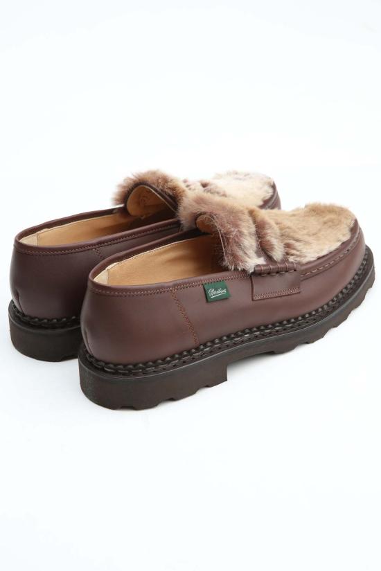  파라부트 뮬/슬리퍼 Paraboot Reims Lapin Marche Lis 샤테인  마론 - PARABOOT