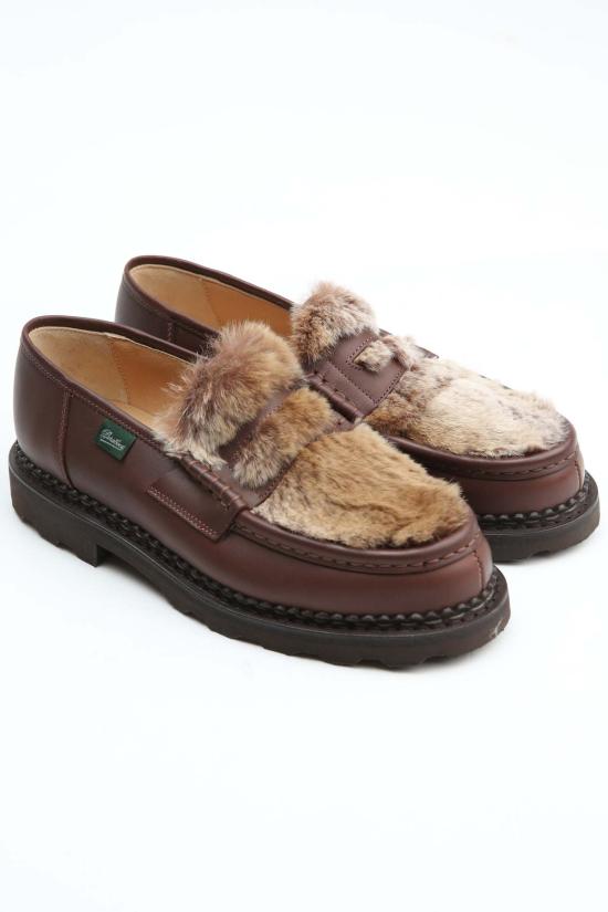  파라부트 뮬/슬리퍼 Paraboot Reims Lapin Marche Lis 샤테인  마론