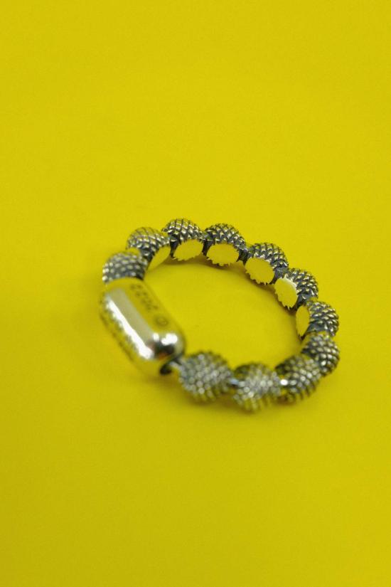  Good Art 반지 굿아트 #10 구스범프 볼 체인 링 .925 실버 - OTHER BRANDS