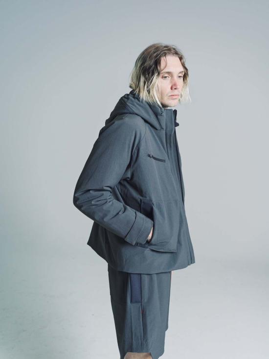  쥐알텐케이 코트 Gr10 K 패디드 재킷 아스팔트 - GR10K