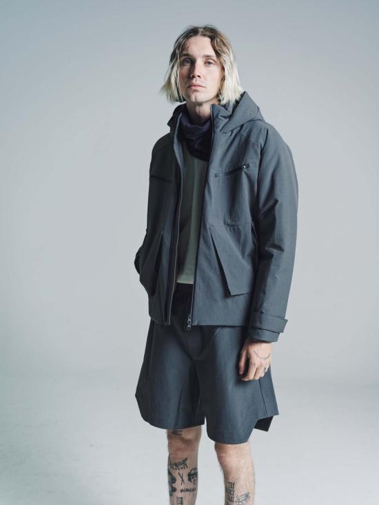  쥐알텐케이 코트 Gr10 K 패디드 재킷 아스팔트 - GR10K