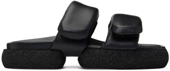  드리스 반 노튼 뮬/슬리퍼 Dries Van Noten 슬립온  W/ 플랫폼 블랙