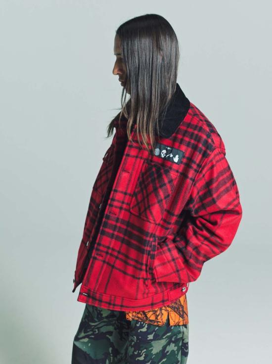  핍스 자켓 Phipps 슈퍼 헌팅 울 단열 초어 코트 레드 - PHIPPS