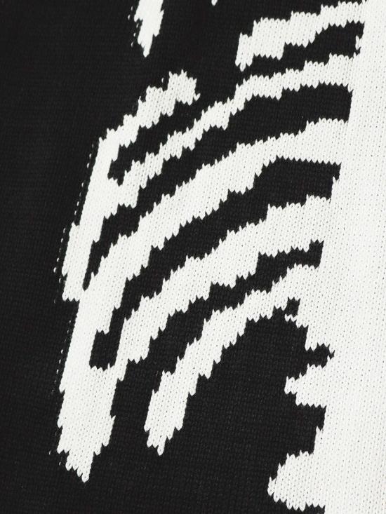  캐피탈 니트 베스트 Kapital 5 G 코튼 니트 본 조끼 블랙 - KAPITAL