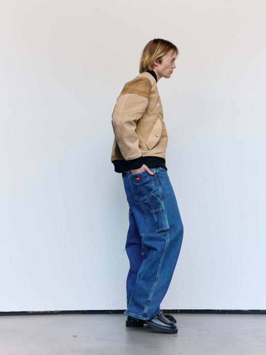  올드 파크 봄버 자켓 올드파크 플라이트 재킷 덕탠 - OLD PARK