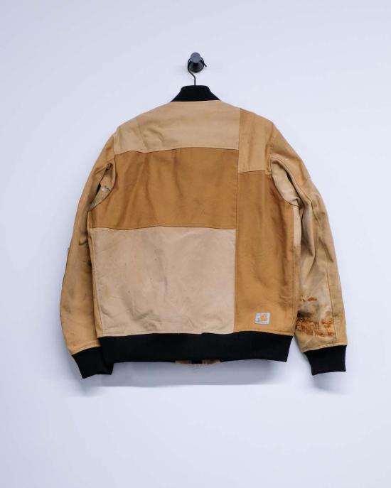  올드 파크 봄버 자켓 올드파크 플라이트 재킷 덕탠 - OLD PARK