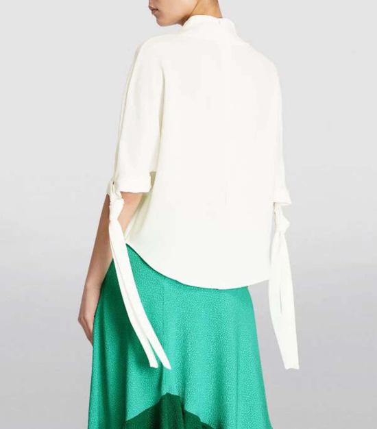  에들린 리 블라우스 Edeline Lee 페더널 탑 화이트 - EDELINE LEE