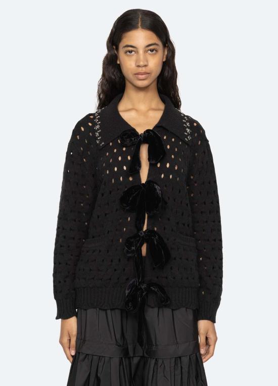  씨뉴욕 가디건 씨 나이 레이아 카디건 - SEA NY