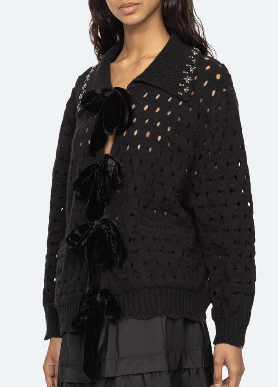  씨뉴욕 가디건 씨 나이 레이아 카디건 - SEA NY