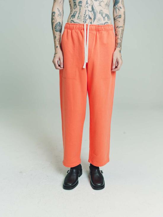  보디 트레이닝/조거 팬츠 보드 플레임 헤비웨이트 저지 스웨트팬츠 오렌지