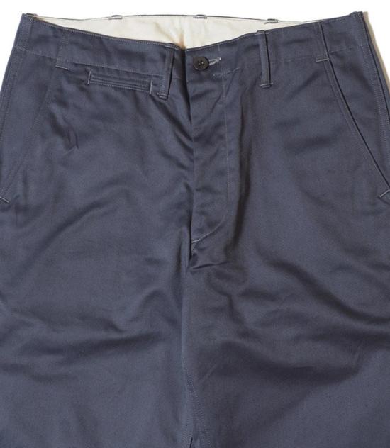  웨어하우스 스트레이트 팬츠 & Co. Lot 1082 덕 디거 치노 블루 그레이 - WAREHOUSE