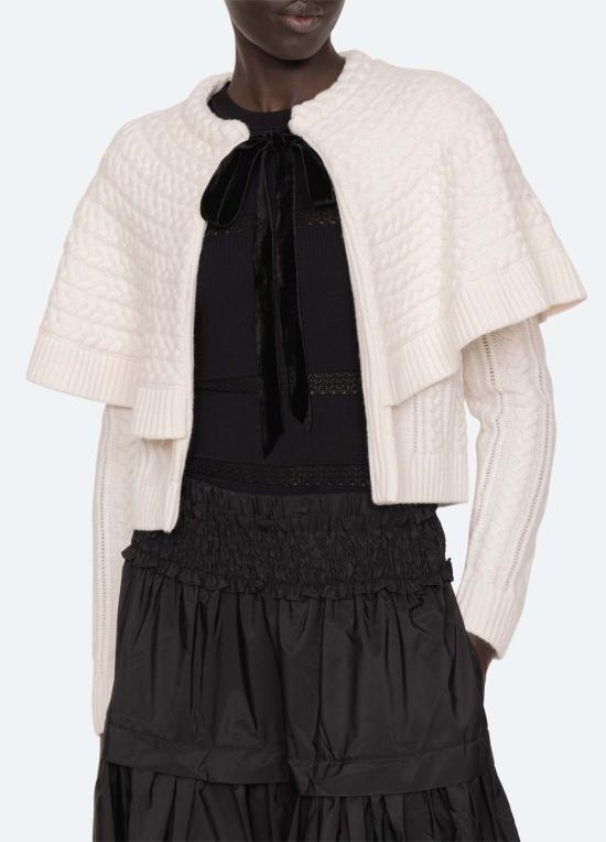  씨뉴욕 가디건 씨니 케일럽 카디건 아이보리 - SEA NY