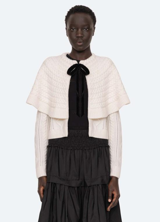  씨뉴욕 가디건 씨니 케일럽 카디건 아이보리 - SEA NY