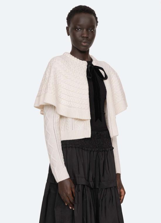  씨뉴욕 가디건 씨니 케일럽 카디건 아이보리 - SEA NY