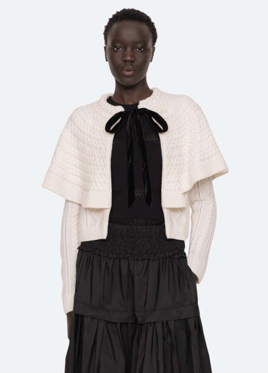  씨뉴욕 가디건 씨니 케일럽 카디건 아이보리 - SEA NY