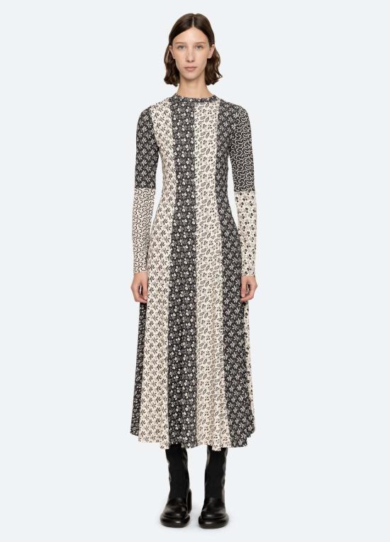  씨뉴욕 롱 원피스 Sea Ny Panna 롱/S 드레스 - SEA NY