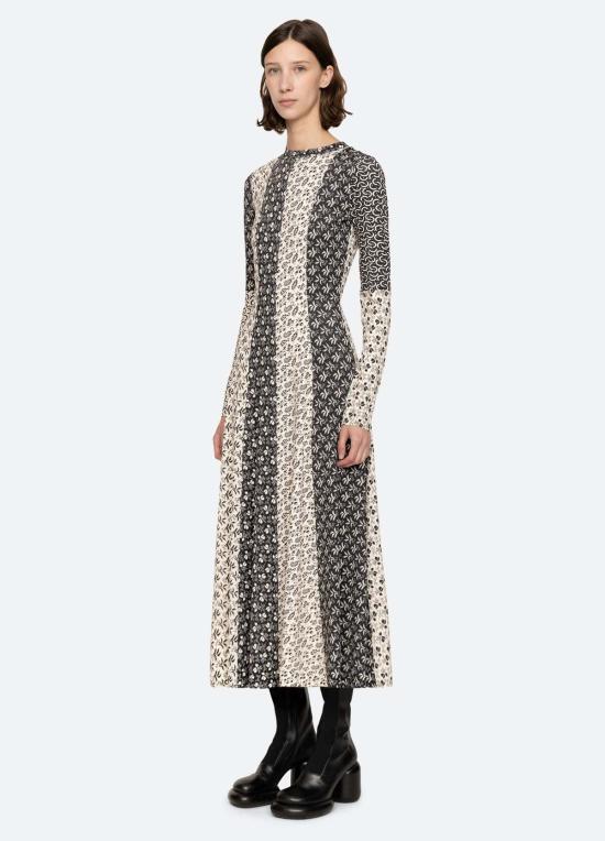  씨뉴욕 롱 원피스 Sea Ny Panna 롱/S 드레스 - SEA NY