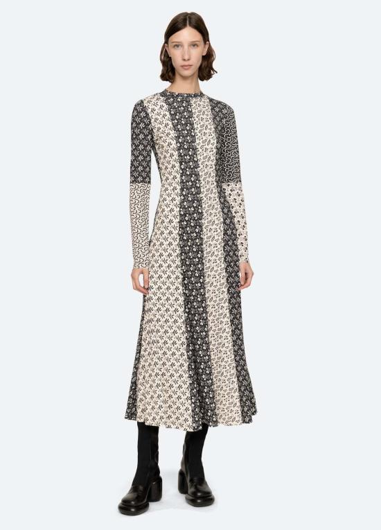  씨뉴욕 롱 원피스 Sea Ny Panna 롱/S 드레스 - SEA NY