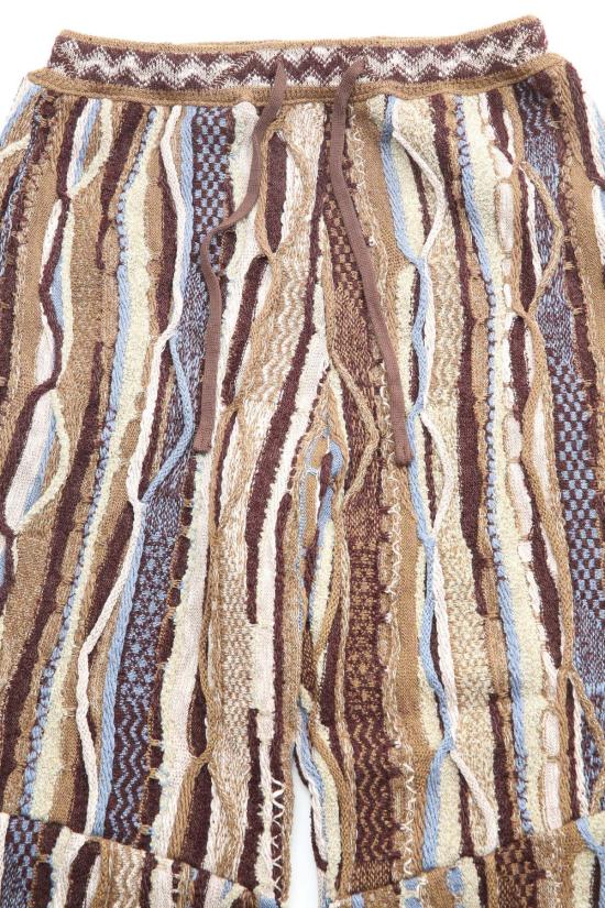  캐피탈 스트레이트 팬츠 Kapital 7 G 니트 가우디 스웨트 팬츠 - KAPITAL