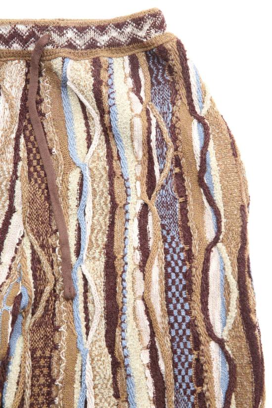  캐피탈 스트레이트 팬츠 Kapital 7 G 니트 가우디 스웨트 팬츠 - KAPITAL