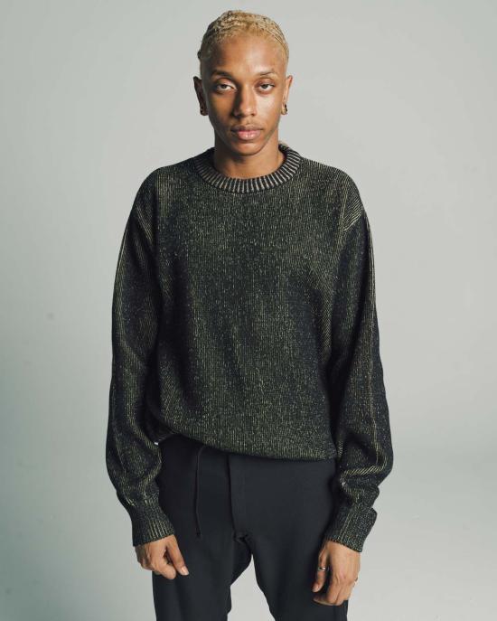  쥐알텐케이 스웨터 Gr10 K 헤렌 컴팩트 니트 에임리스  블랙