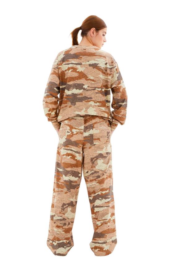  아크네 스튜디오 스트레이트 팬츠 밀리터리 팬츠 카카오 브라운 - ACNE STUDIOS