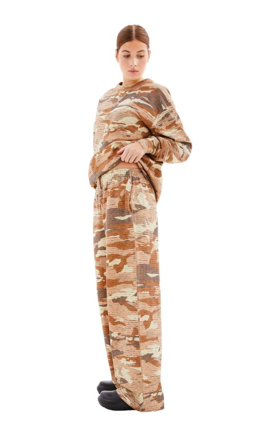  아크네 스튜디오 스트레이트 팬츠 밀리터리 팬츠 카카오 브라운 - ACNE STUDIOS