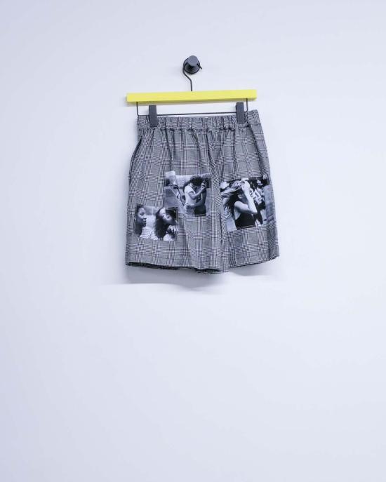  타카히로미야시타 더 솔로이스트 숏팬츠 . 코튼 트렁크 쇼츠 글렌체크 - TAKAHIROMIYASHITA THE SOLOIST.