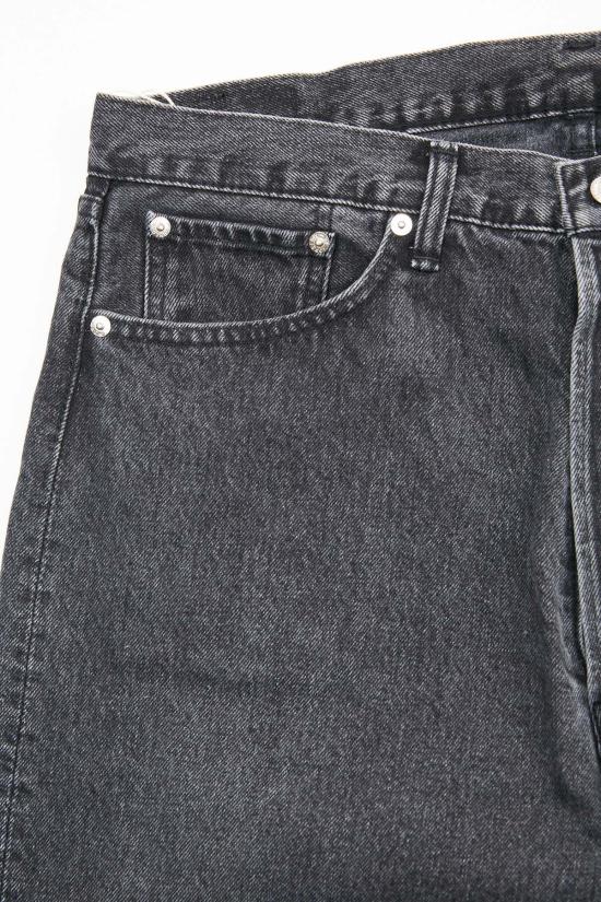  오어슬로우 데님 팬츠 Orslow 105 90's 블랙 데님 스톤 워시 - ORSLOW