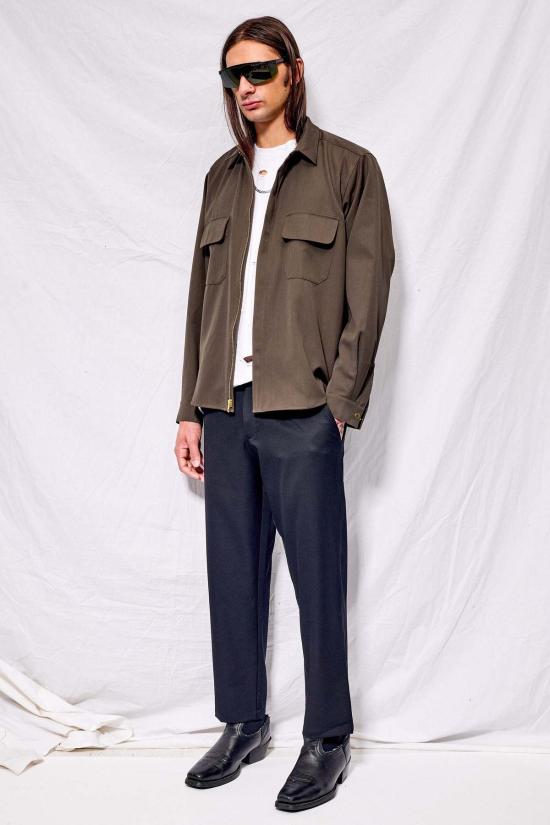  어셈블리 뉴욕 스트레이트 팬츠 어셈블리 슈트 커브 팬츠 블랙 - ASSEMBLY NEW YORK