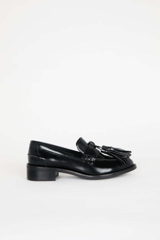  인텐셔널리 블랭크 로퍼 "의도적으로." Neighbor Loafer Black/Cream - INTENTIONALLY BLANK