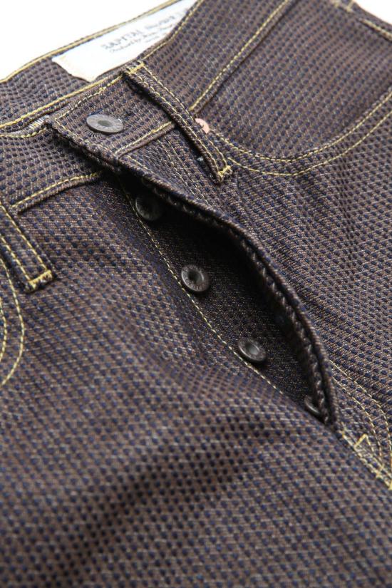  캐피탈 데님 팬츠 5 P 몽키 시스코 센추리 데님 스톤 - KAPITAL