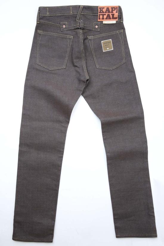  캐피탈 데님 팬츠 5 P 몽키 시스코 센추리 데님 스톤 - KAPITAL