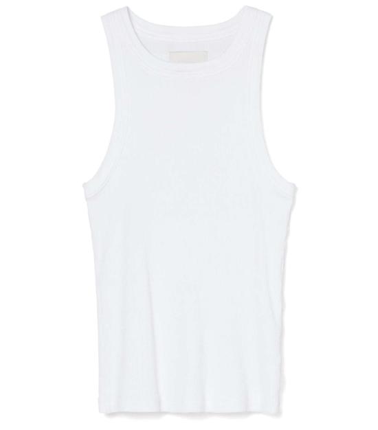  시티즌 오브 휴머니티 민소매 티셔츠 이사벨 리브 탱크 화이트