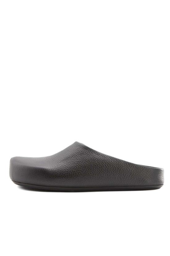  마르니 뮬/슬리퍼 Marni 남성 가죽 Fussbet 사보 블랙 - MARNI