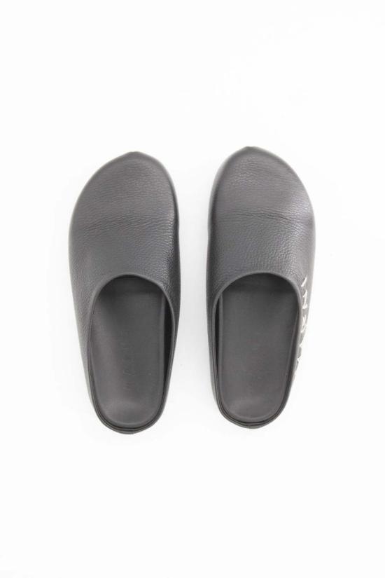  마르니 뮬/슬리퍼 Marni 남성 가죽 Fussbet 사보 블랙 - MARNI