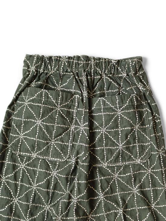  캐피탈 스트레이트 팬츠 Kapital 8oz 데님 포크 도조 W 니 이지 배기 팬츠 내추럴 - KAPITAL