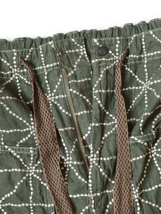  캐피탈 스트레이트 팬츠 Kapital 8oz 데님 포크 도조 W 니 이지 배기 팬츠 내추럴 - KAPITAL