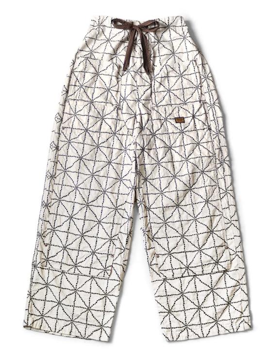  캐피탈 스트레이트 팬츠 Kapital 8oz 데님 포크 도조 W 니 이지 배기 팬츠 내추럴