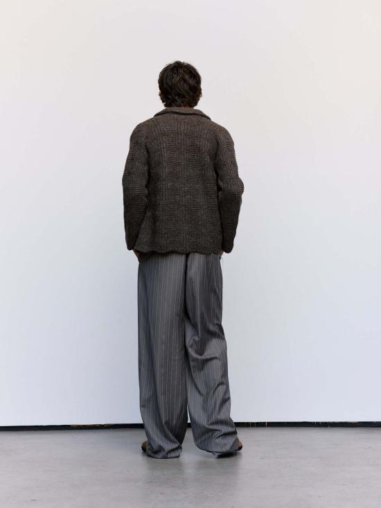  마리아노 가디건 마글리아노 셰틀랜드 울 몽히도로 셔츠 카디건 브라운 - MAGLIANO