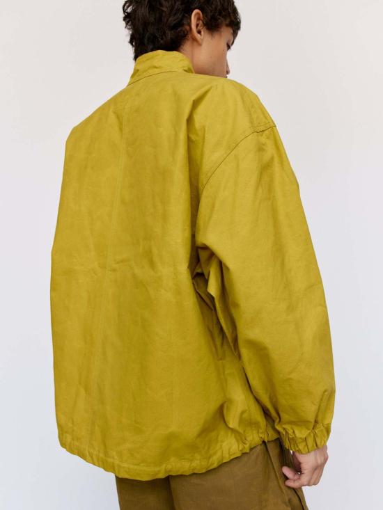  쓰리맨 자켓 3인용 왁스 코튼 코치 재킷 올리빈 - 3MAN