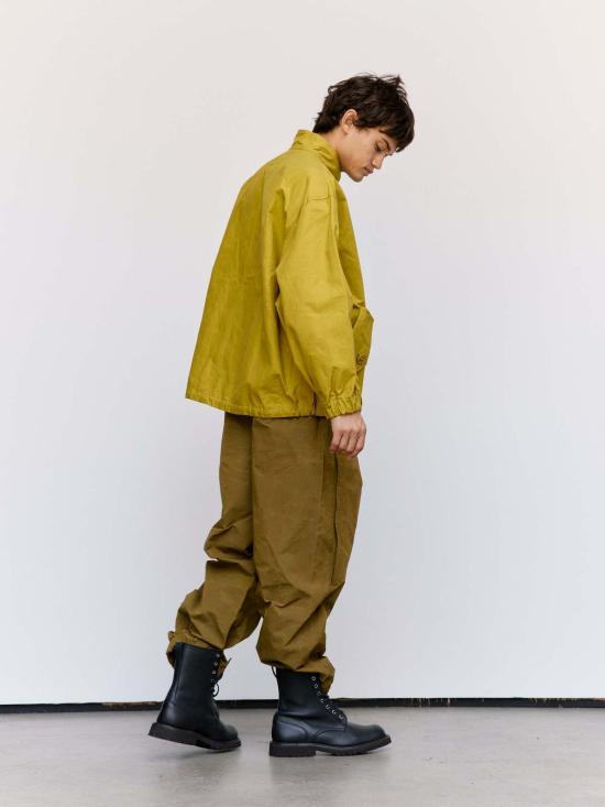  쓰리맨 자켓 3인용 왁스 코튼 코치 재킷 올리빈 - 3MAN