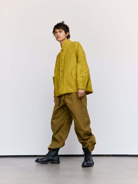  쓰리맨 자켓 3인용 왁스 코튼 코치 재킷 올리빈 - 3MAN