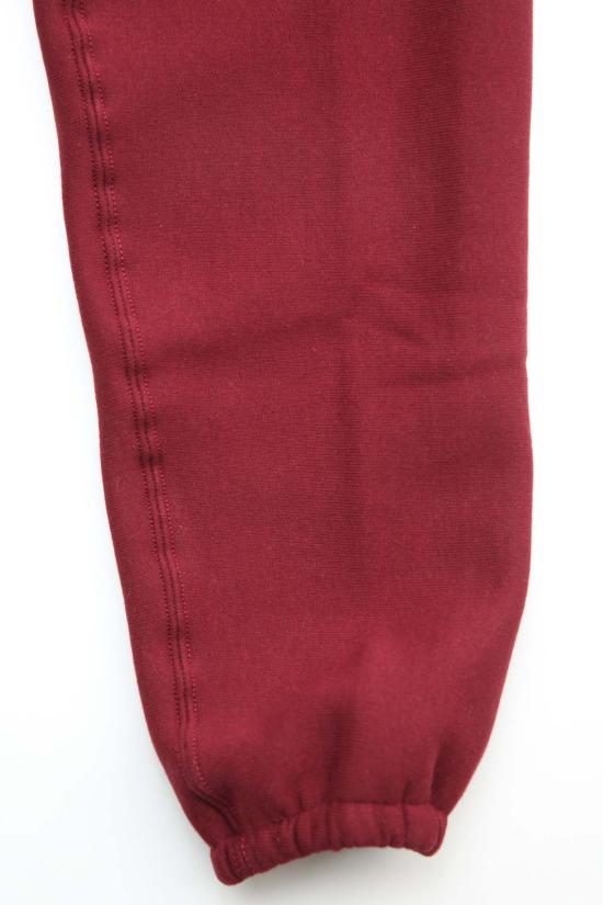  캠버 트레이닝/조거 팬츠 #233 크로스 니트 헤비웨이트 스웨트 팬츠 버건디 - CAMBER