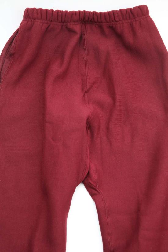  캠버 트레이닝/조거 팬츠 #233 크로스 니트 헤비웨이트 스웨트 팬츠 버건디 - CAMBER