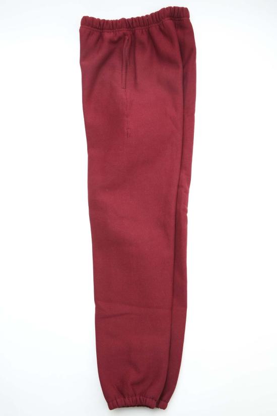  캠버 트레이닝/조거 팬츠 #233 크로스 니트 헤비웨이트 스웨트 팬츠 버건디 - CAMBER
