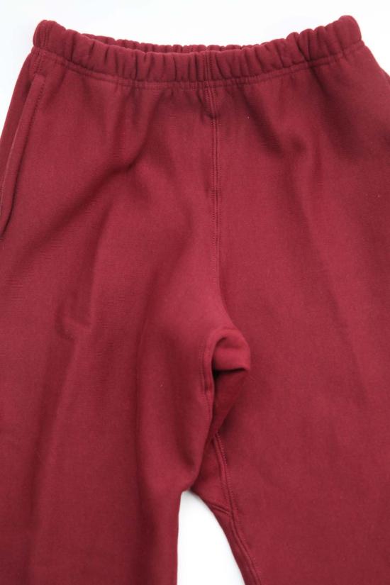  캠버 트레이닝/조거 팬츠 #233 크로스 니트 헤비웨이트 스웨트 팬츠 버건디 - CAMBER