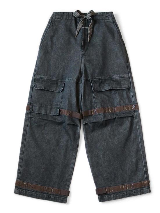  캐피탈 데님 팬츠 Kapital 14oz Bl Kx Blk 데님 누벨 셔틀 팬츠 브라운