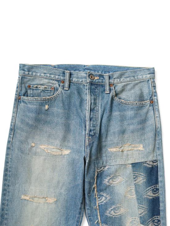  캐피탈 데님 팬츠 Kapital 14 Oz 데님 5 P Monkey Cisco (Speakeasy Dixie Remake) - KAPITAL